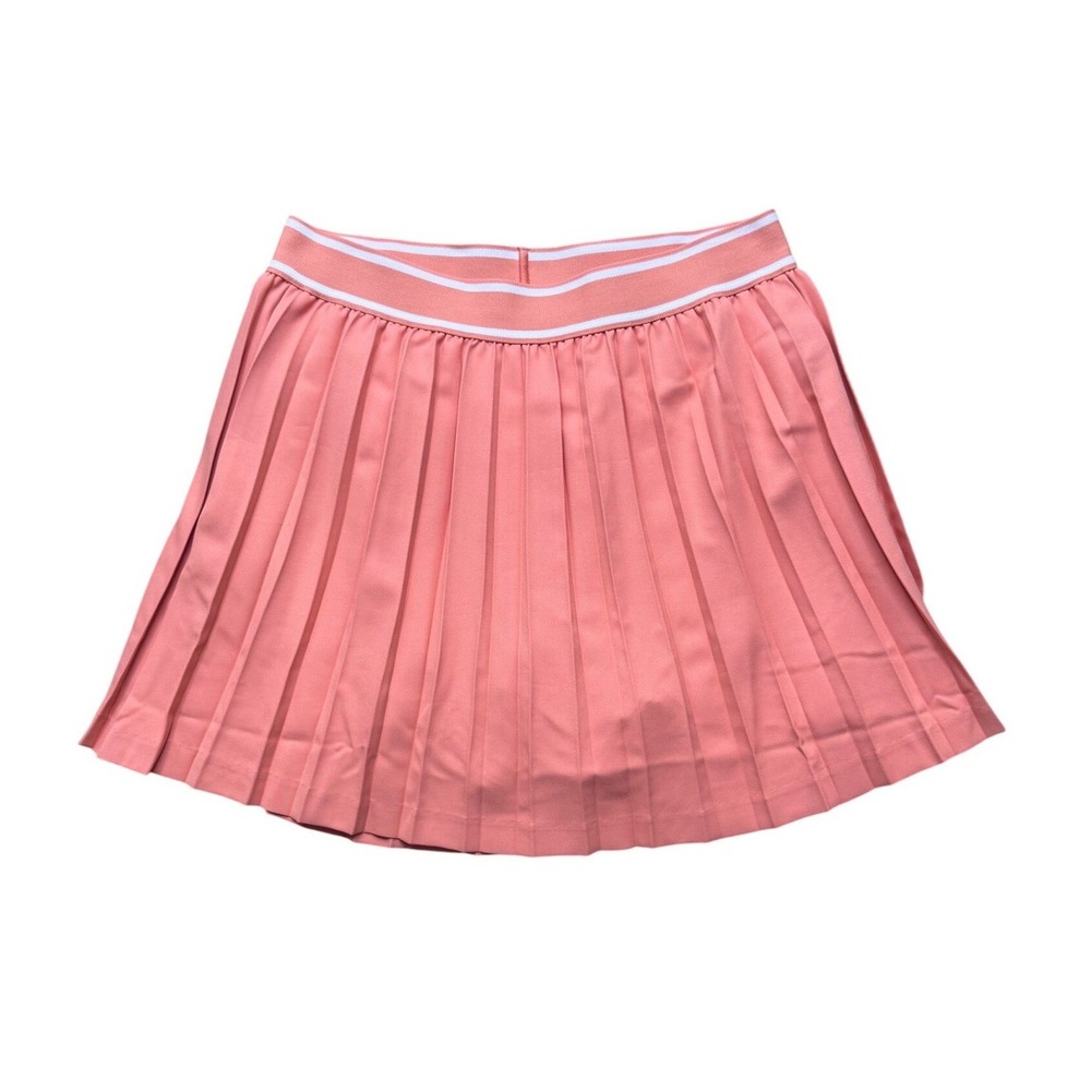 Peter Millar Women Coral Pleated Golf Skort UPF 50+ Sun Protection Size Small